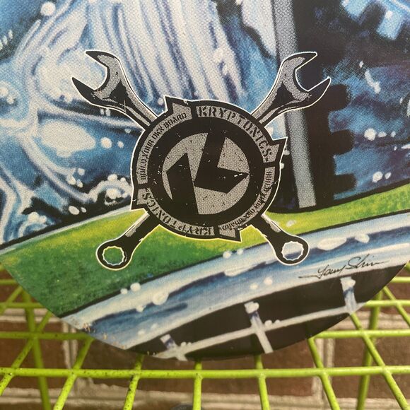 Vintage Kryptonics rat fink Skateboard Deck Rare 31x7 1/2 Signed New Motorhead - Picture 4 of 9